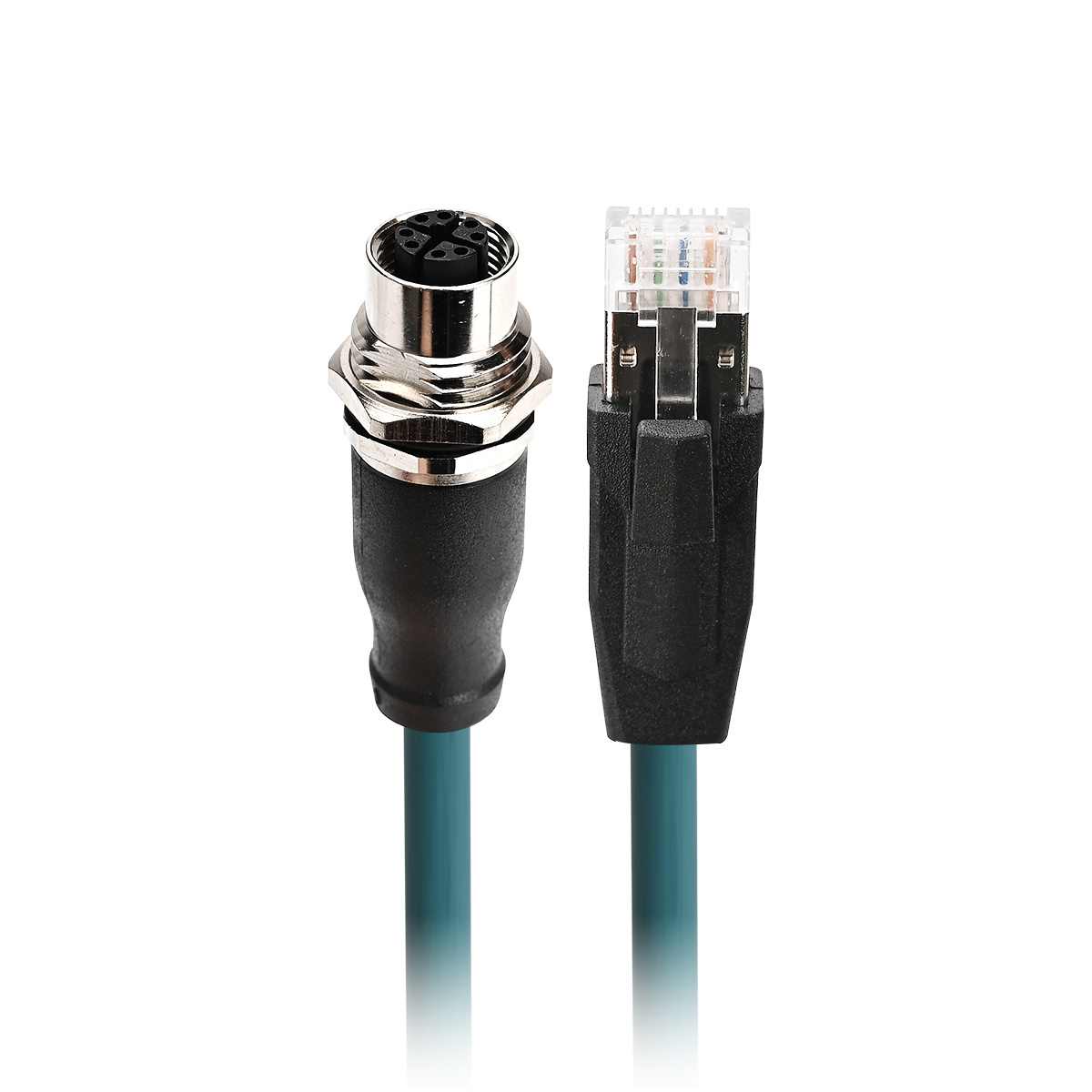 M12 8P x to RJ45 connector-主图