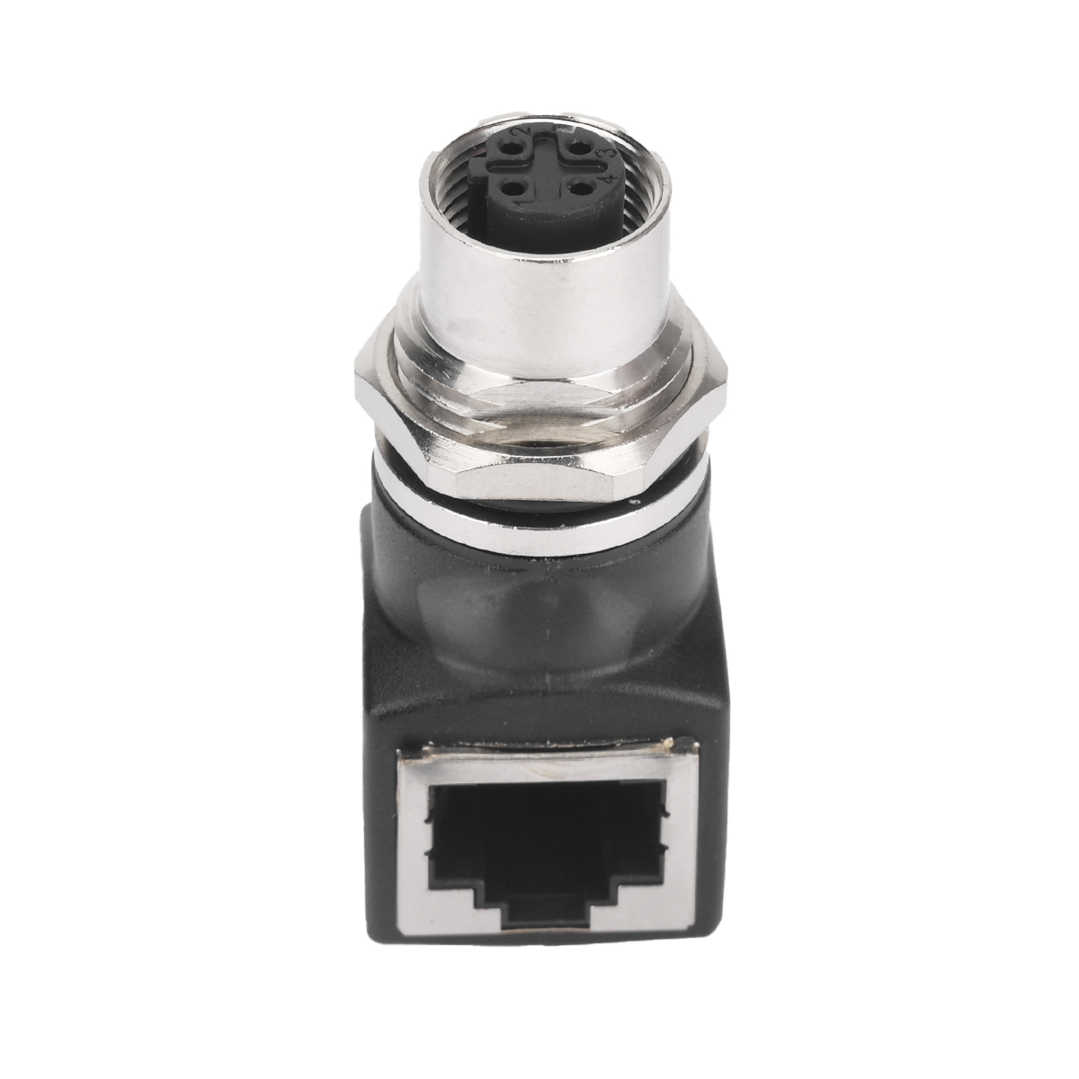 M12 FEMALE TO RJ45 FEAMLE CONNECTOR