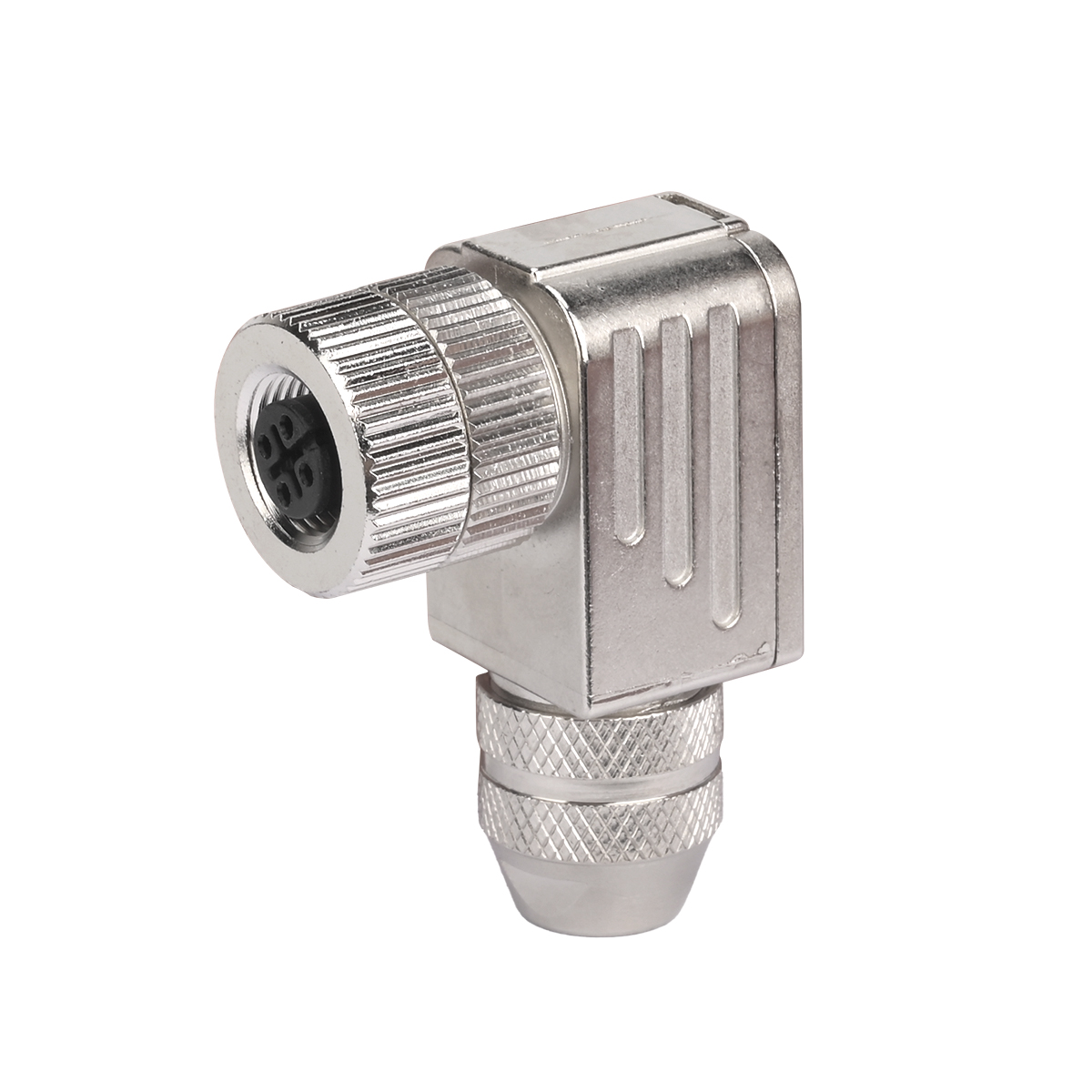 M12 METAL 90° CONNECTOR