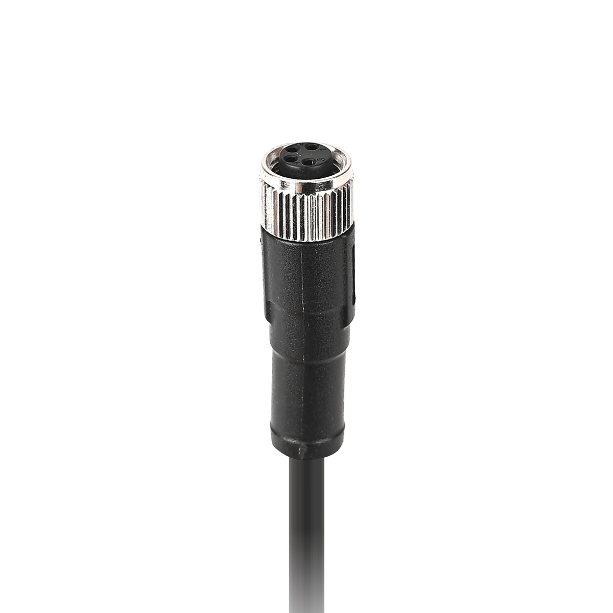 M8 female molded connector