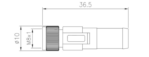 Female Ohm terminal Plug