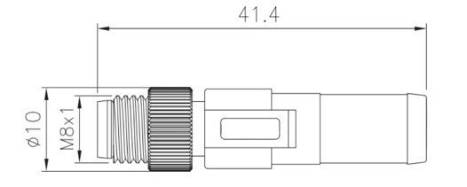 Male Ohm terminal Plug