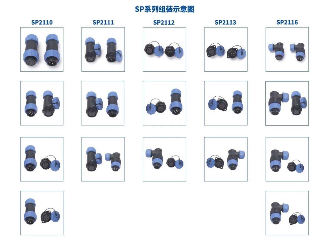 Combination mode:(Take SP21 as example）